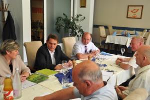 Ob šentjurskemu županu mag. Marku Diaciju je sedel novi predsedujoči LAS Slavko Vetrih